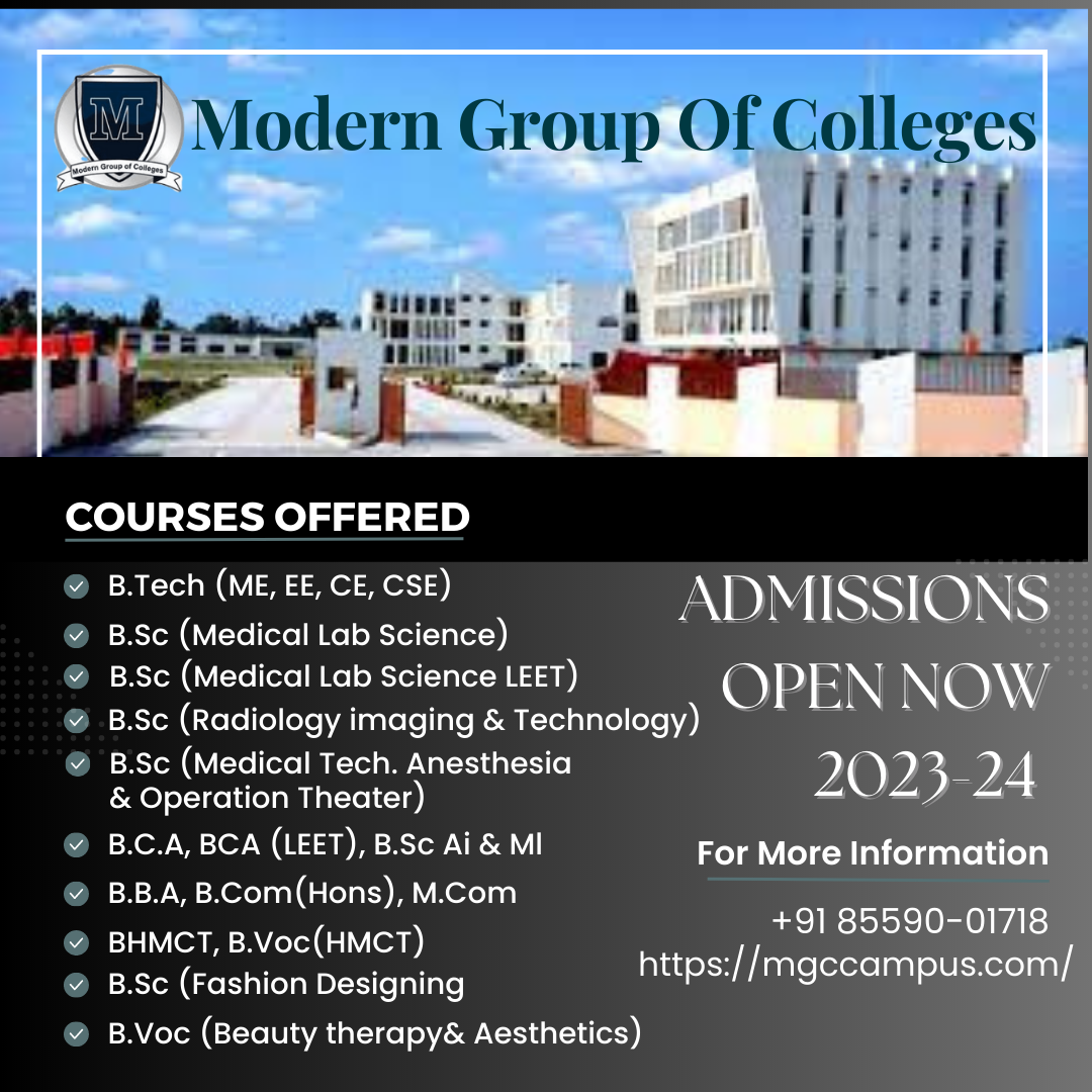 modern group of colleges mukerian